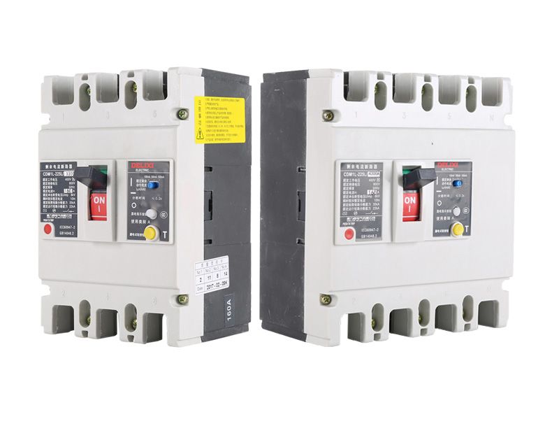 德力西塑殼漏電開關 CDM1LE-800/4300型塑殼漏電保護器 德力西正宗塑殼漏電 三相四線800A 630A