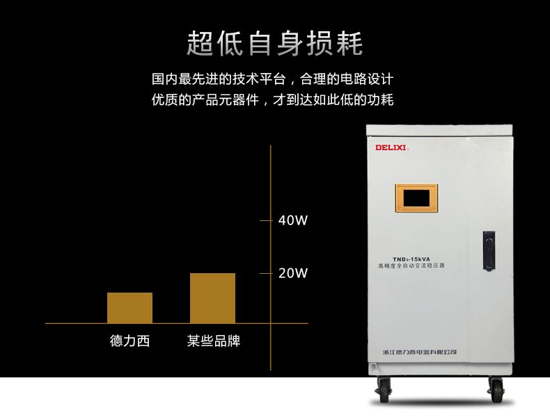 德力西高精度穩壓器TND3-20KW(20000W) 液晶面板全自動單相穩壓器 家用液晶面板交流穩壓器 定制產品