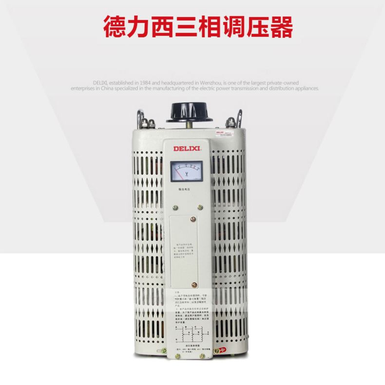 德力西TSGC2三相調壓器  380V調壓器 正品100%純銅芯調壓器